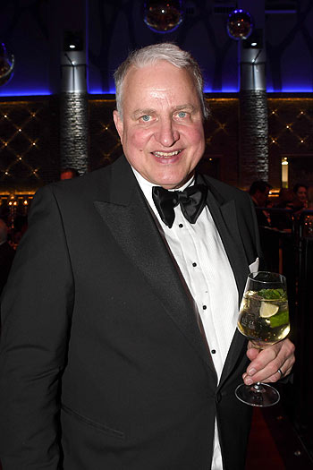 Christian Schottenhamel (li.), beim 15. Schwarz-Weiss Ball "Münchner Gschichten" im Paulaner am Nockherberg in München, 13. Januar 2024 ©Fotos: Ingrid Grossmann 